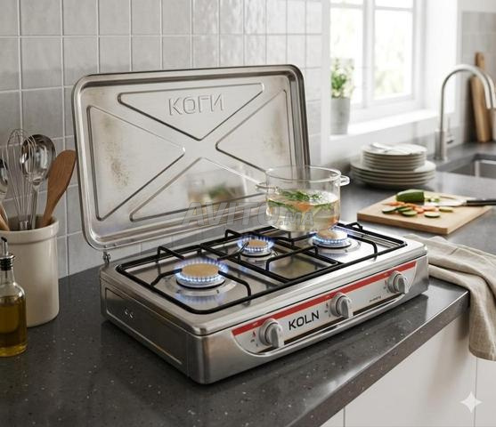 Plaque de cuisson gaz inox KOLN