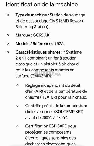 Station de soudage et de dessoudage CMS - 2