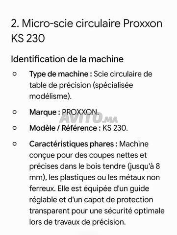 Scie circulaire de table de précision - 2