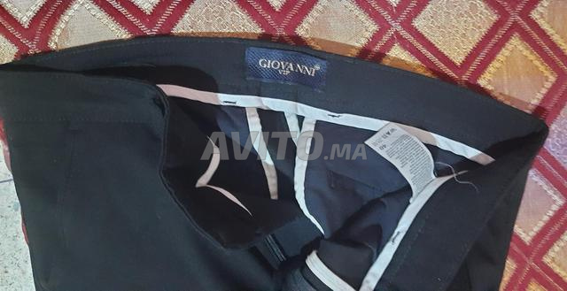 بنطلون رجالي GEO VANNI VIP – أسود أنيق - 2