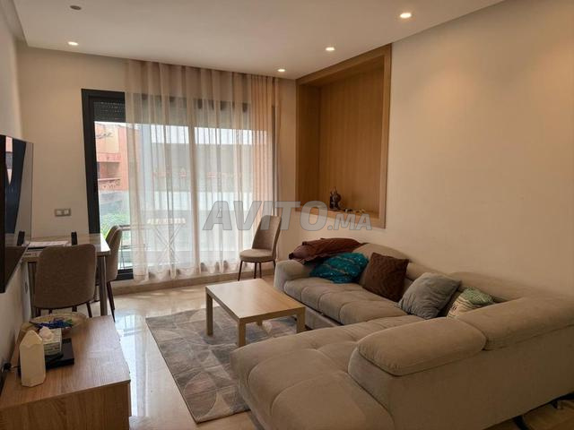 Studio meublé à louer 58 m² à Maarif bd rundi - 2