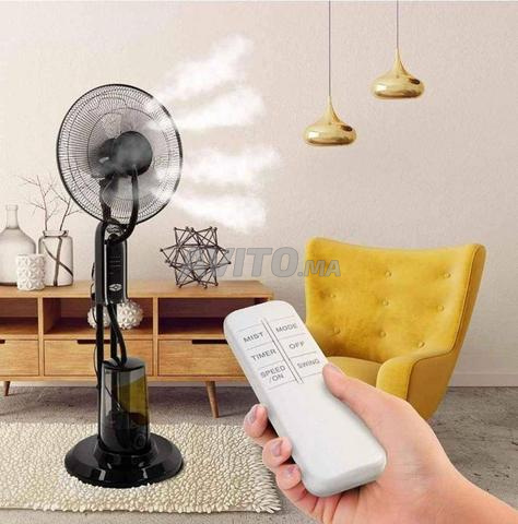 مروحة تبريد مع خاصية ترطيب الجو بالماء - 2