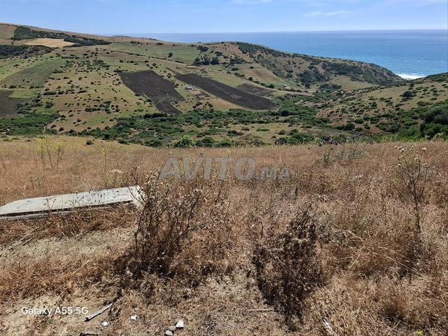 أرض مسجلة بإطلالة على البحر في أصيلة سيدي مغايت