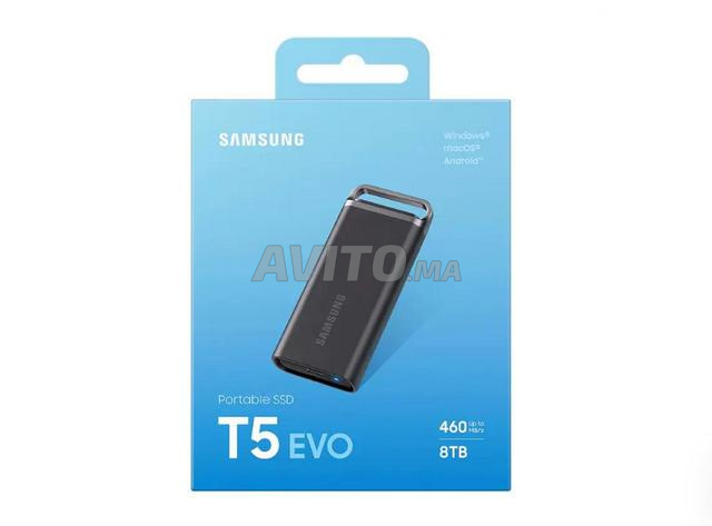 SSD Externe Portable Samsung T5 EVO Noir Neuf