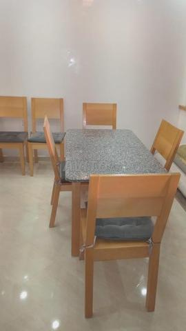 Salle à manger granit et bois de hêtre massif - 2