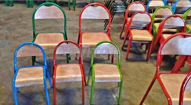 Chaises scolaires pour maternelle, primaire, collège et lycée - 2