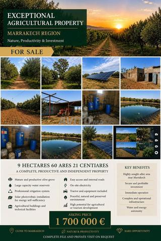 DOMAINE AGRICOLE DE PRESTIGE À VENDRE - 2
