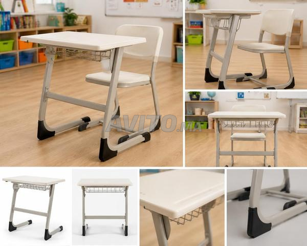 🏫 Tables Scolaires Robustes et Modernes - 2
