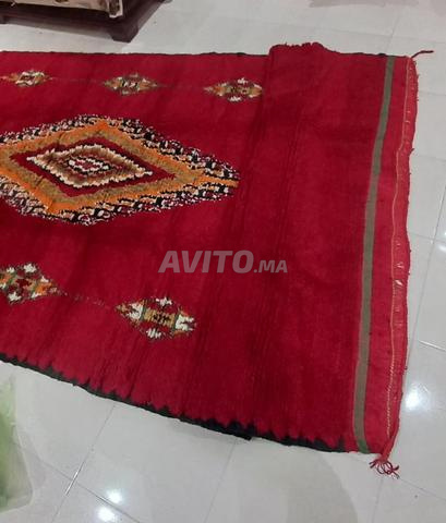 Tapis berbère authentique fait main 100% fait main - 2