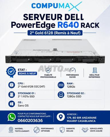 Serveur DELL PowerEdge R640 RACK (Reconditionné)