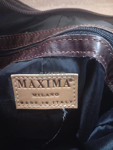 Sac bandoulière italien de luxe en cuir véritable