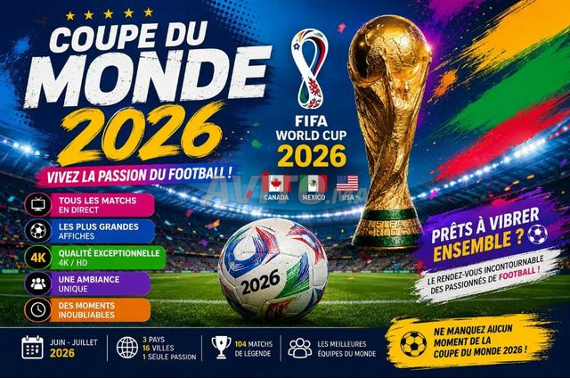 Abonnement Annuel 4K Full HD connexion stable garantie