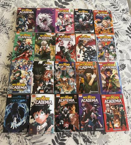 19 مجلدًا من My Hero Academia والفيلم Two Heroes