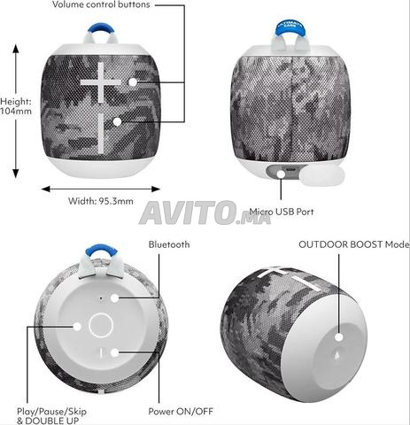 Bafle Bluetooth Original 🇺🇸 - 2