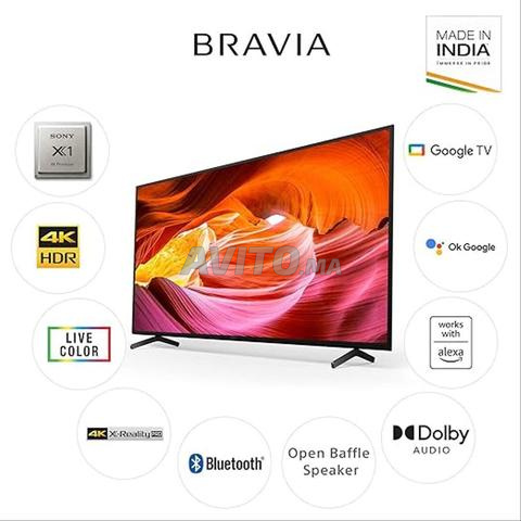 Télévision Sony X75K 4K UHD Smart Google TV - 2