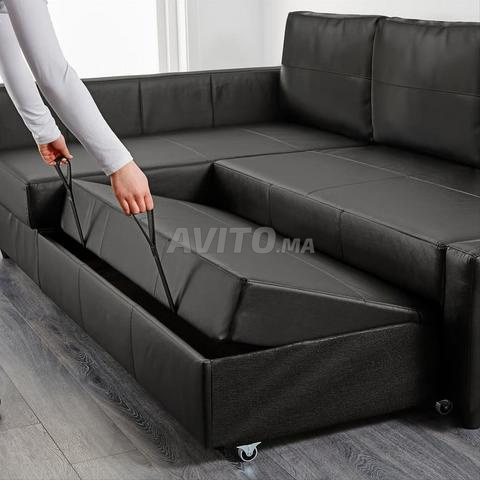 كنبة زاوية قابلة للتحويل مع تخزين IKEA - 2