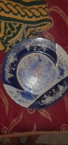 Objet d'art paon bleu Yaran, décoration de salon luxueuse Vintage - 2