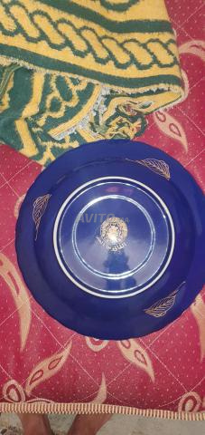 تحفة طاووس أزرق Yaran لديكور صالون فاخر Vintage