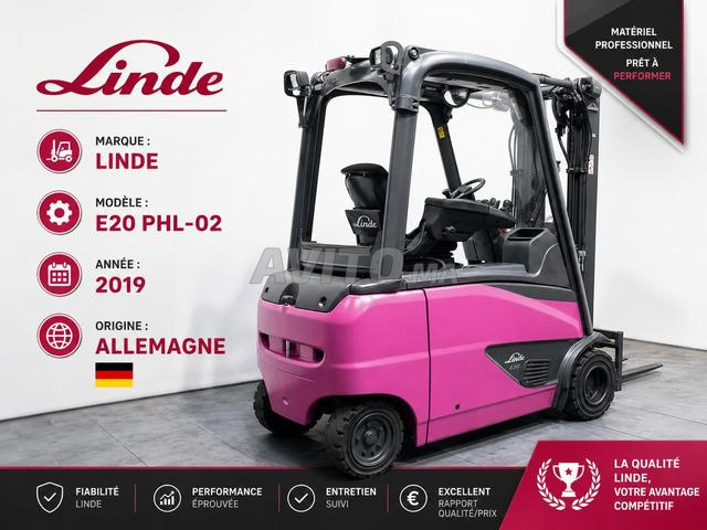 Chariot Élévateur Électrique Linde E20 PHL-02