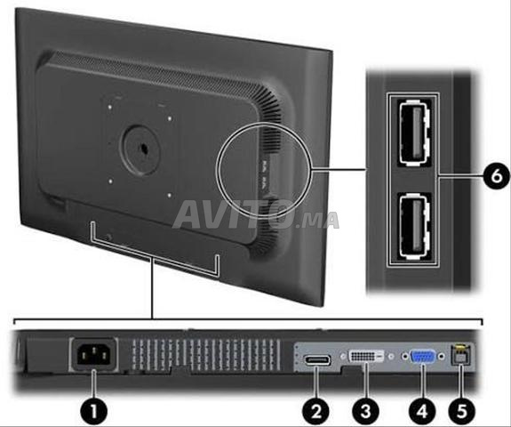 Écran HP Compaq LA2306x 23” Full HD