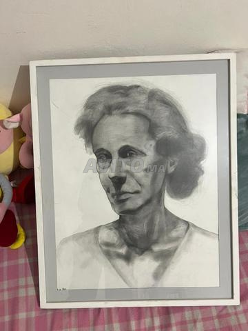 بورتريه أصلي بقلم الرصاص 60x80 سم - 2