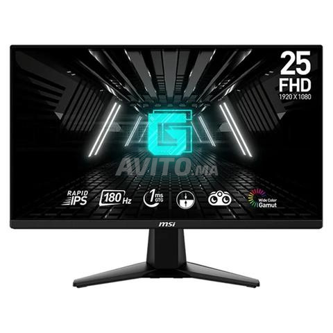 MSI G255F 24.5 شاشة IPS سريعة 180 هرتز