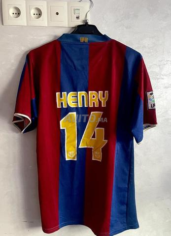 قميص برشلونة 2007 هنري - 2