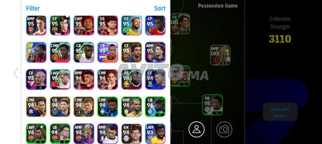 Compte PES propre à négocier 600 coins - 2