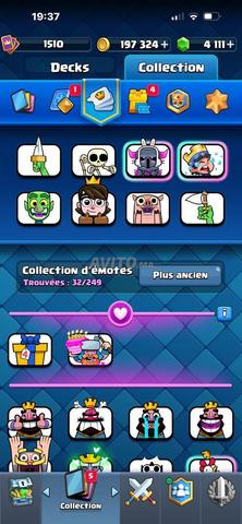 Compte clash royal avec hero a debloquer