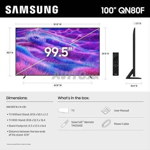 NeoQled 100 QN80F Samsung 4K neuf - 2