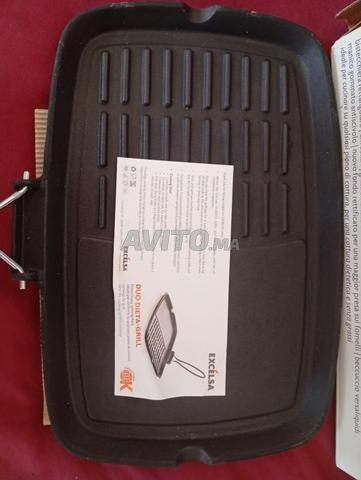 شواية ومقلاة إيطالية فاخرة Excelsa Duo - 2