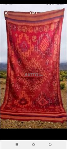 Tapis berbère traditionnel laine naturelle - 2