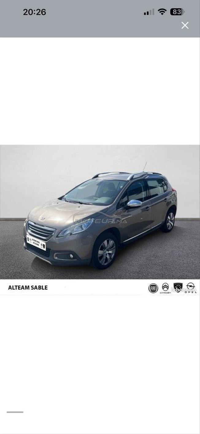 Peugeot 2008 Essence Manuelle 2016 à Safi