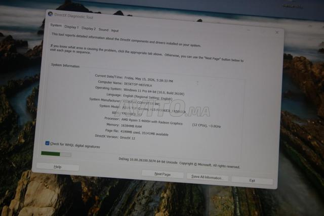 ASUS TUF GAMING A15 - 2
