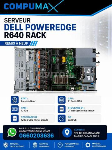 Rack Serveur DELL PowerEdge R640 (reconditionné)