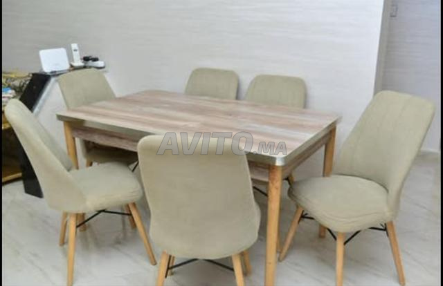 غرفة طعام 6 كراسي - 2