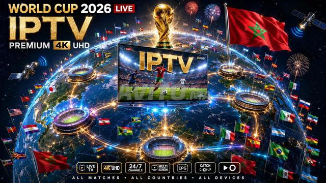 IPTV بريميوم المغرب 8K | تجربة مجانية 24 ساعة NA