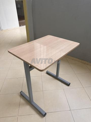 Tables scolaires place individuelle.