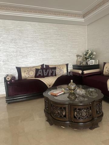 Salon marocain en L avec table assortie - 2
