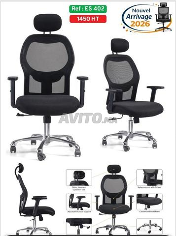 Chaises ergonomiques pour bureaux professionnels