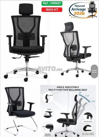 Chaises ergonomiques pour bureaux professionnels