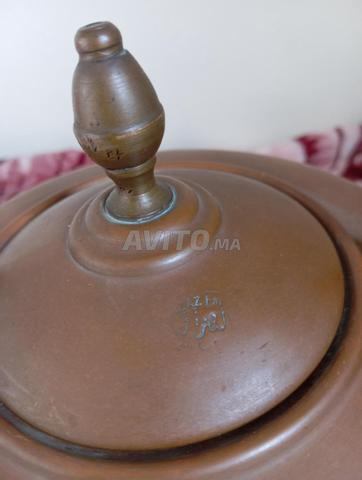 Théière en cuivre Fassi originale HAZ FRERES FES Antique 100 ans - 2