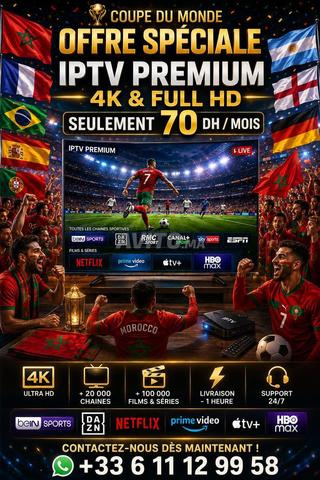 IPTV premium coupe du monde 4k