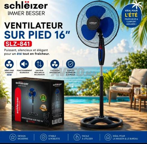 Ventilateur schleizer sur pied 16 💯