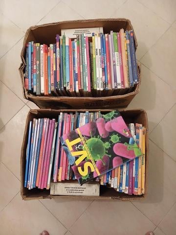 Lot de plus de 200 manuels – Fr-Maths-SVT, PC - 2