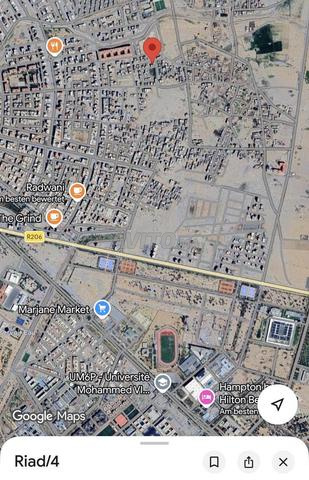 بيع بقعة أرضية محفظة 140م2 R2 بمدينة ابن جرير