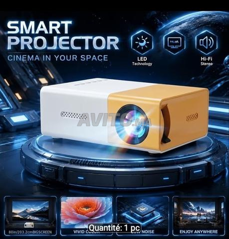 Projecteur domestique portable alimenté par USB - 2