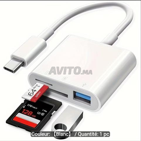 Lecteur de carte SD 3en1 USB Transfert - 2