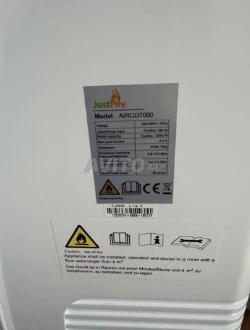 مكيف هواء متنقل JustFire 7000 BTU - 2
