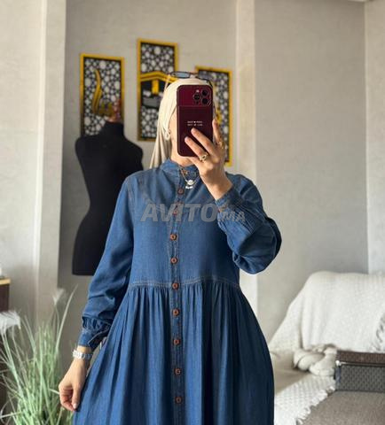 🌸 Robe longue en jean, belle et élégante – Livraison gratuite - 2